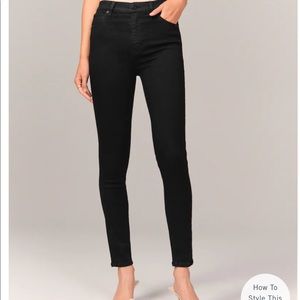 Black High Waist Jeans